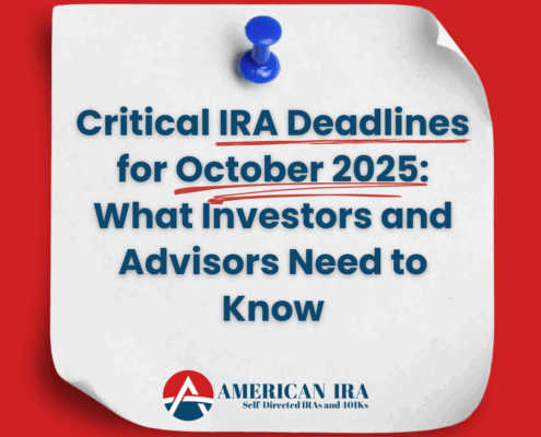 IRA Deadlines