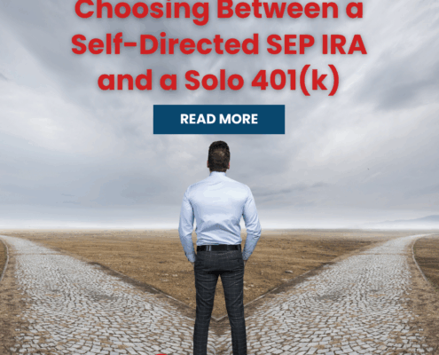Self-Directed SEP IRA and a Solo 401(k)